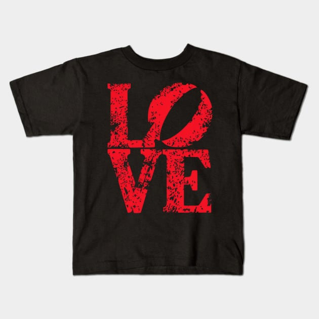 Love sign Kids T-Shirt by UrbanBlend